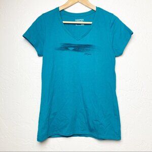 Patagonia organic cotton Vneck tee size small